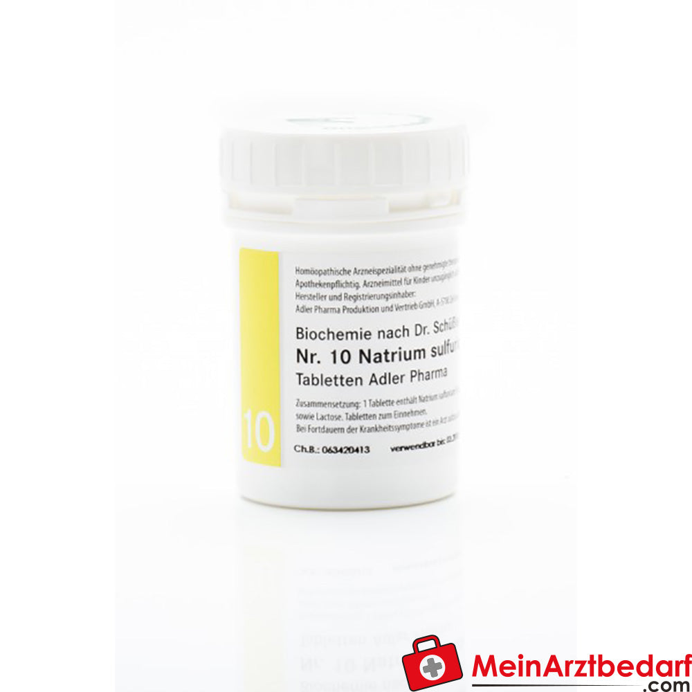 Adler Pharma Schüßler Salz Nr.10 Natrium sulfuricum D6 Tabletten 500 g