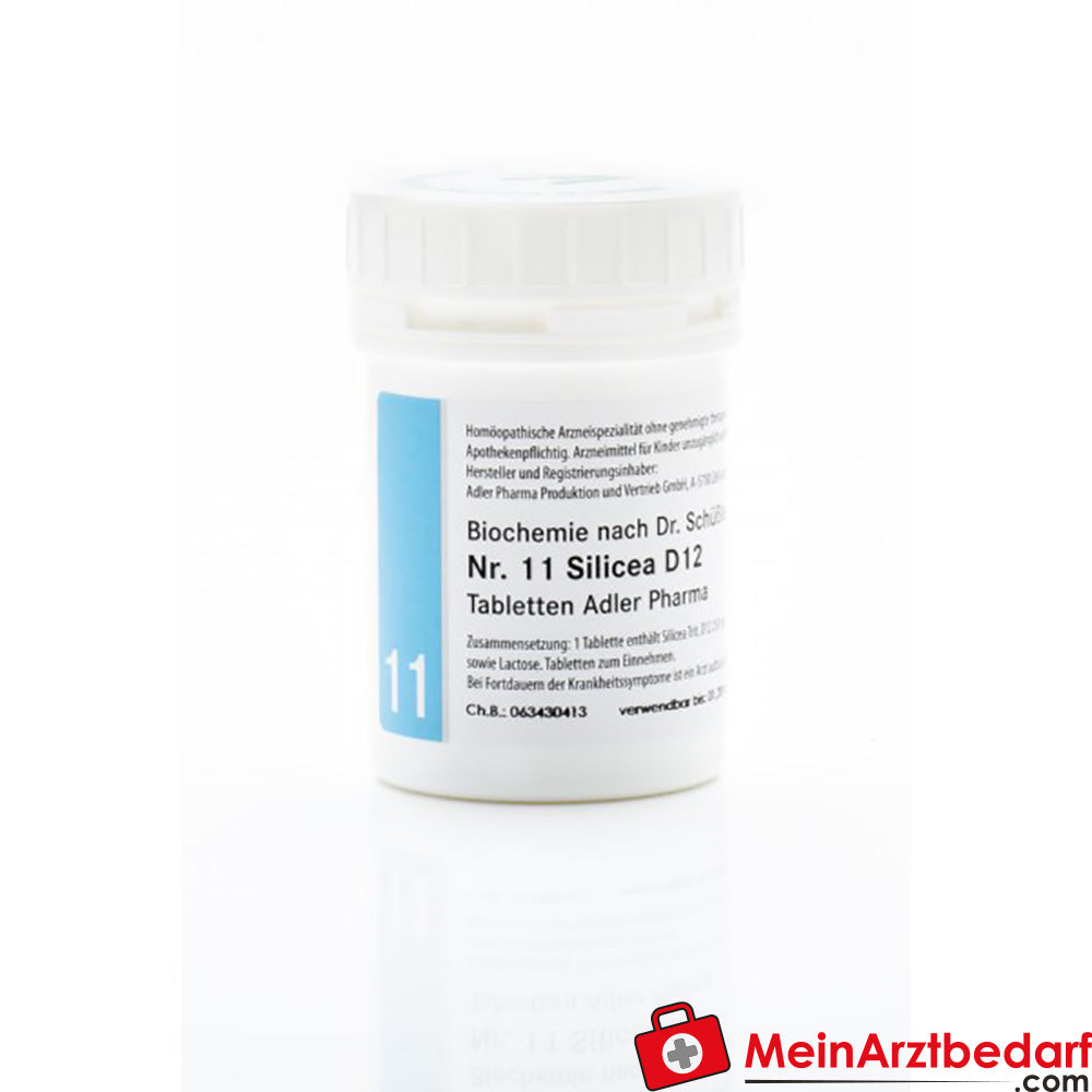 Adler Pharma Sel de Schüssler Silicea n° 11 D12 comprimés 500 g