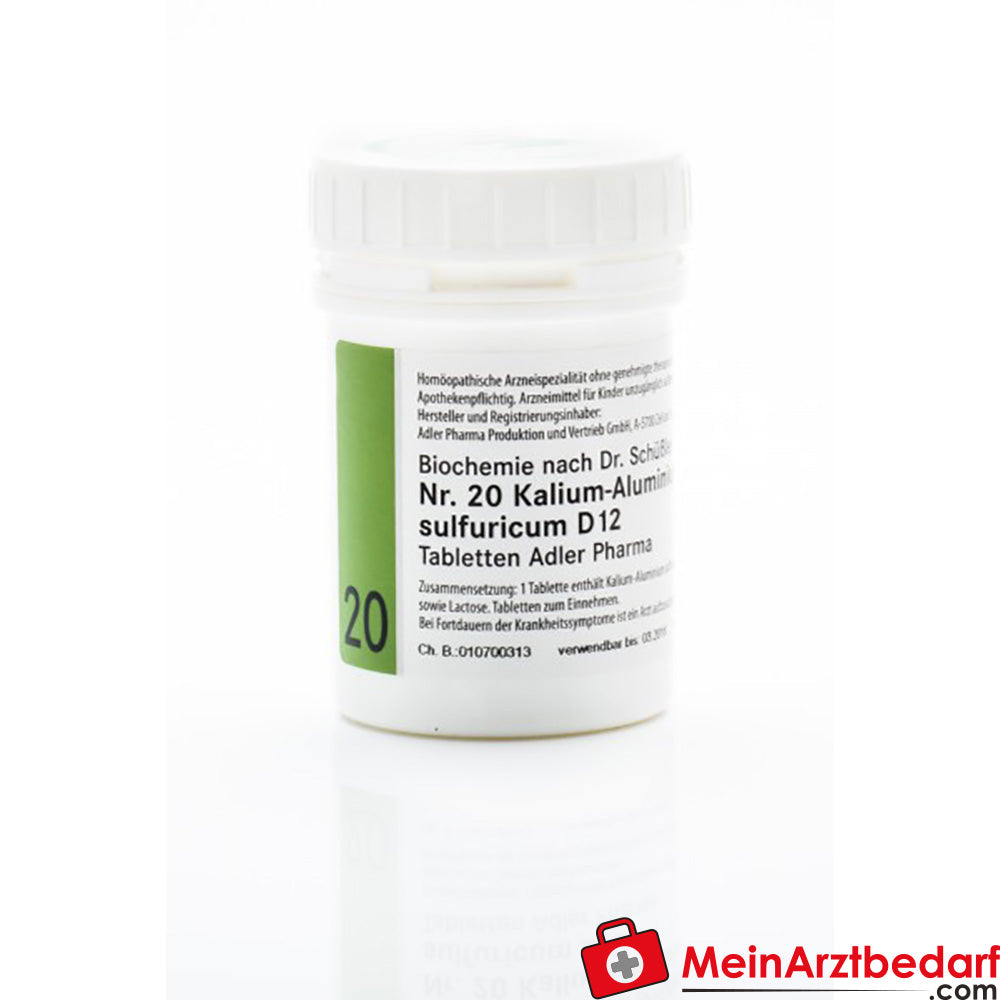 Adler Pharma Schüßler Salz Nr.20 D12 Tabletten 250 g