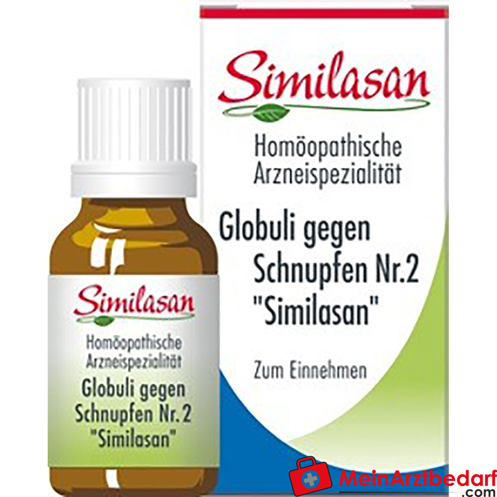 Similasan homöopathische Globuli gegen Schnupfen Nr.2, 15 g