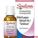 Similasan globulki na ból gardła nr 1 15 g lek homeopatyczny