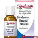 Similasan Globuli Heiserkeit 15 g, homöopathisch, zuckerfrei (Xylit)
