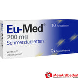 Eu-Med® Dexibuprofen 200 mg pijnstillende tabletten, 30 st.