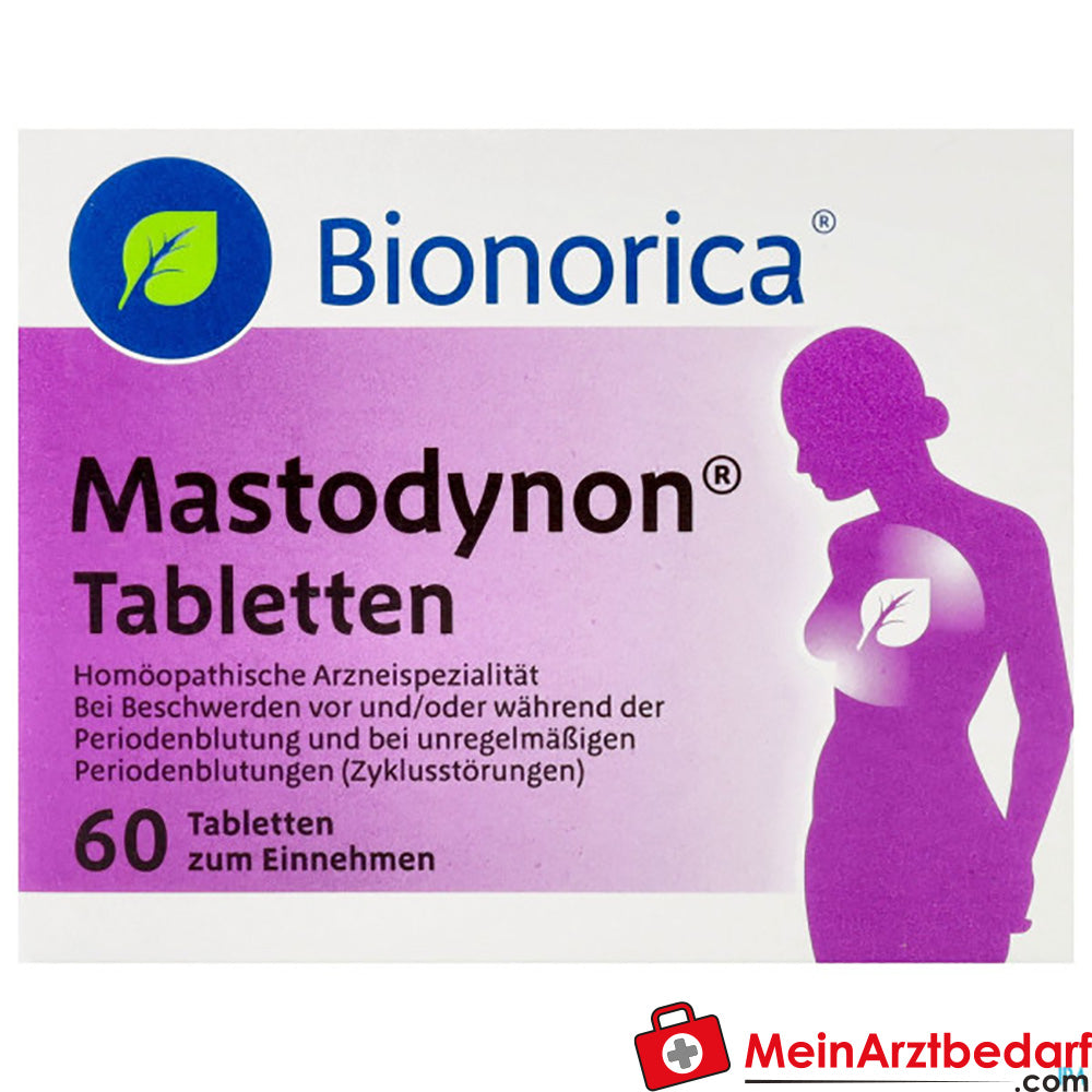 BIO59 Mastodynon Tabletten 60 Stück pflanzliches Arzneimittel bei Mastodynie und Zyklusstörungen