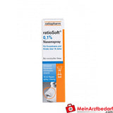 ratiopharm spray nasale xilometazolina cloridrato 0,1% 10 ml per congestione nasale