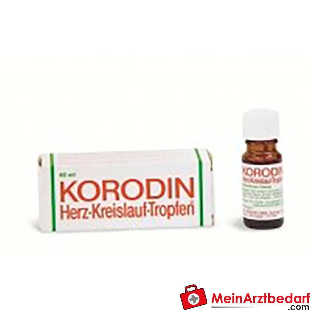 Schmidgall Korodin Gouttes cardio-vasculaires 10 ml, médicament à base de plantes