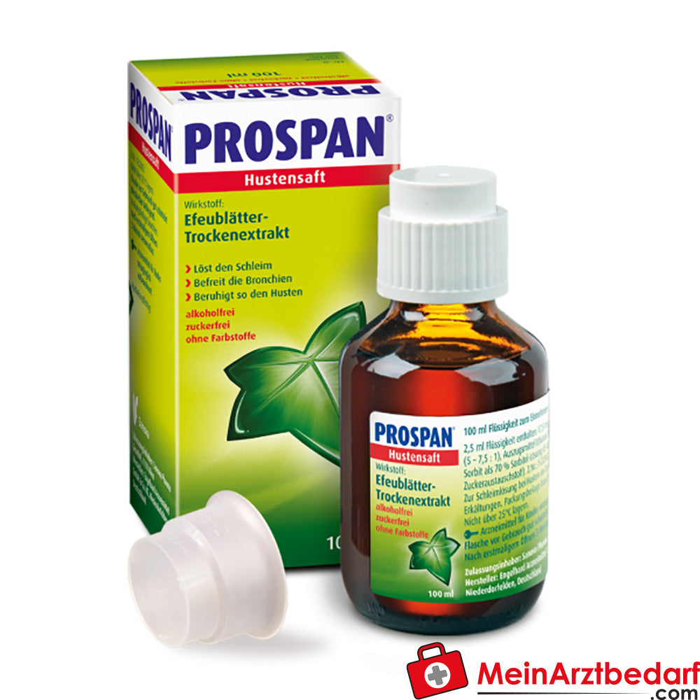 Prospan hoestsiroop 200 ml, plantaardig slijmoplossend middel met klimop, wilde kers, vanaf 1 maand, suiker- en alcoholvrij