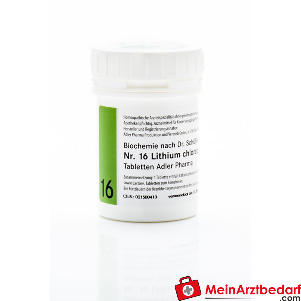 Adler Pharma Schüßler Salz Nr.16 D12 Tabletten 250 g