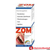 HWS ZOM druppels 100 ml - homeopathisch geneesmiddel voor geïrriteerd tandvlees, parodontitis, aften