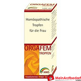 HWS Orgafem krople 100ml, homeopatyczny środek na dolegliwości klimakteryczne