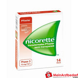 Johnson &amp; Johnson Nicorette parche transdérmico 10 mg/16 h, 14 parches para dejar de fumar