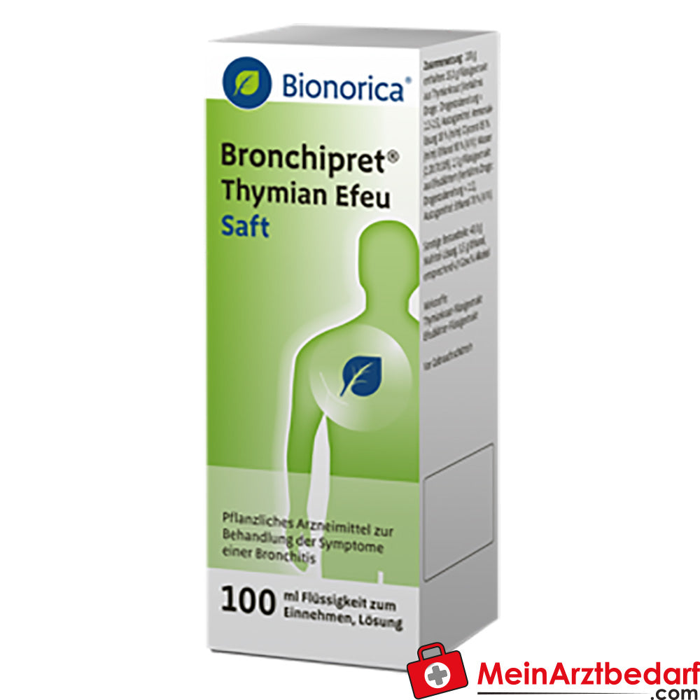 Bronchipret jus de thym et de lierre 100 ml médicament à base de plantes contre la bronchite