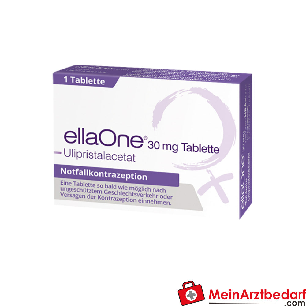 ellaOne noodanticonceptietablet 30 mg Ulipristal 1 st