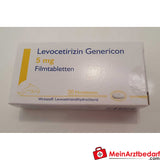 GEN01 Levocetirizin 5 mg Filmtabletten, 10 St, Antihistaminikum bei Allergie