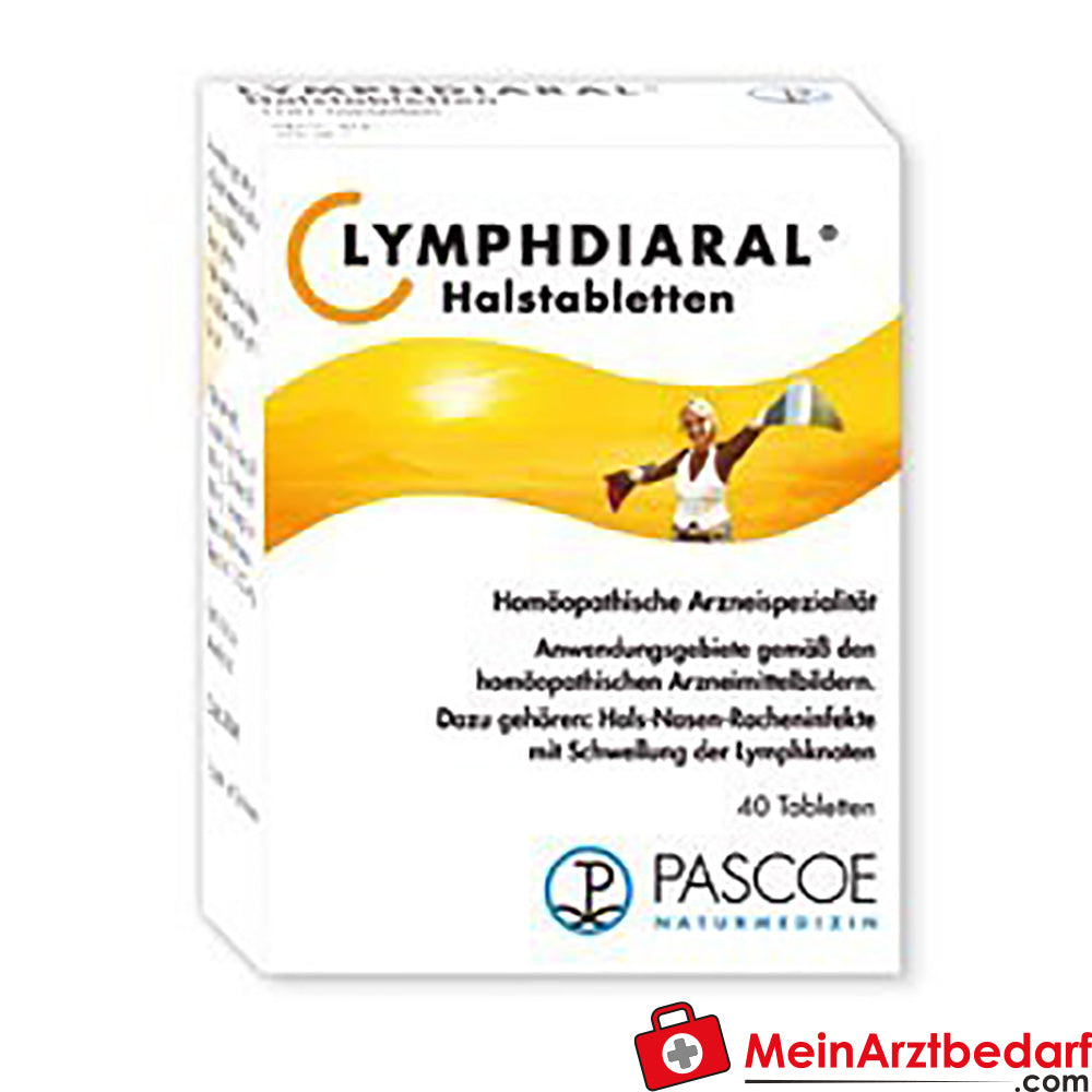 Pascoe Lymphdiaral Halstabletten 40 Homöopathisch bei Hals und Lymphknoten
