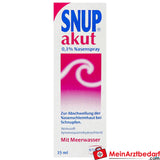 Snup Acute Neusspray 0.1% (xylometazoline) 15 ml decongestivum voor rhinitis