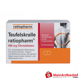 ratiopharm Garra del Diablo 480 mg Comprimidos recubiertos con película 100 Cápsulas