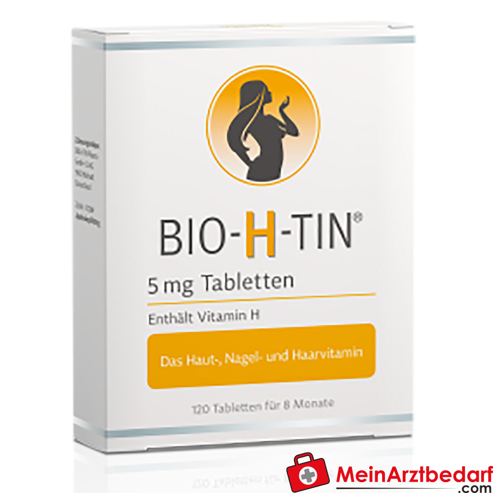 BIO-H-TIN Biotin 2,5 mg Tabletten 84 Stk. für Nägel und Haare