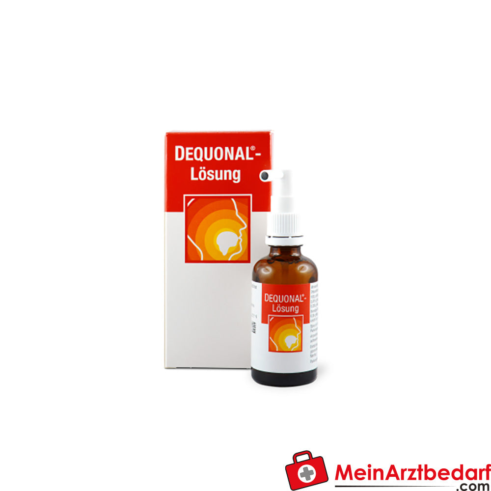 ERWO Pharma Dequonal Spraylösung 50 ml, antimikrobiell, Mund und Rachen