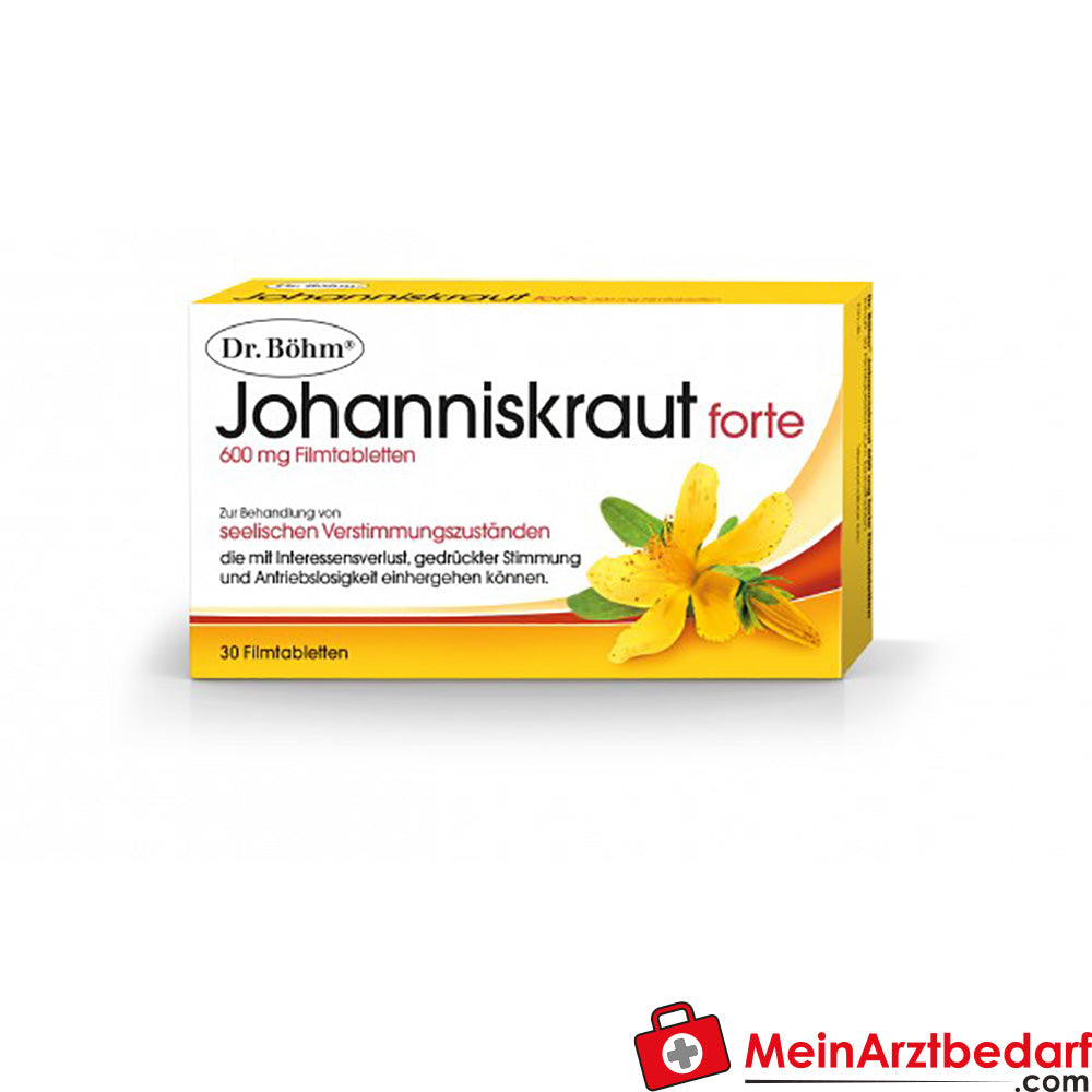 Dr. Böhm Johanniskraut 600 mg forte Filmtabletten 30 Stk