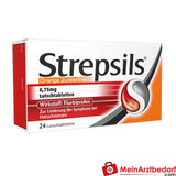 Strepsils Flurbiprofen zuigtabletten suikervrij sinaasappel 24 stuks