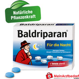 Pfizer Baldriparan Night 30 tabletek waleriany suchy ekstrakt środek wspomagający zasypianie od 12 roku życia