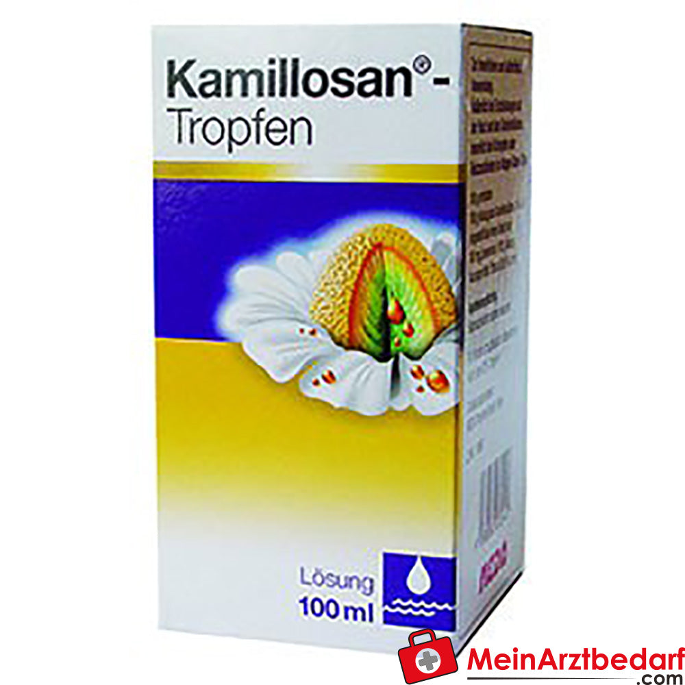 MED19 Kamillosan Tropfen 500 ml pflanzliche Lösung bei Entzündungen von Haut, Mund und Rachen