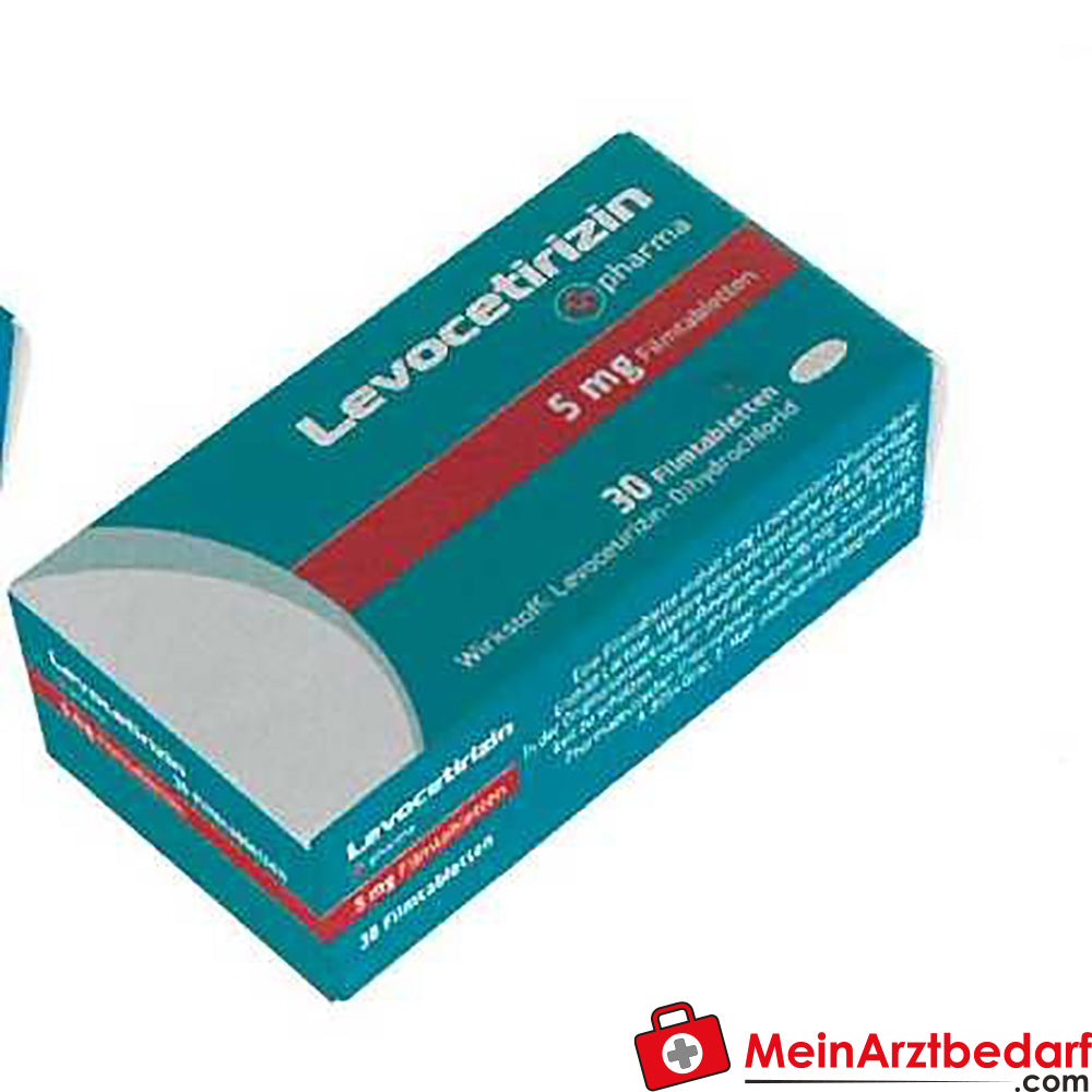 PPH01 Levocetirizin 5 mg Filmtabletten, 10 St, Allergie (Rhinitis, Urtikaria), zum Einnehmen