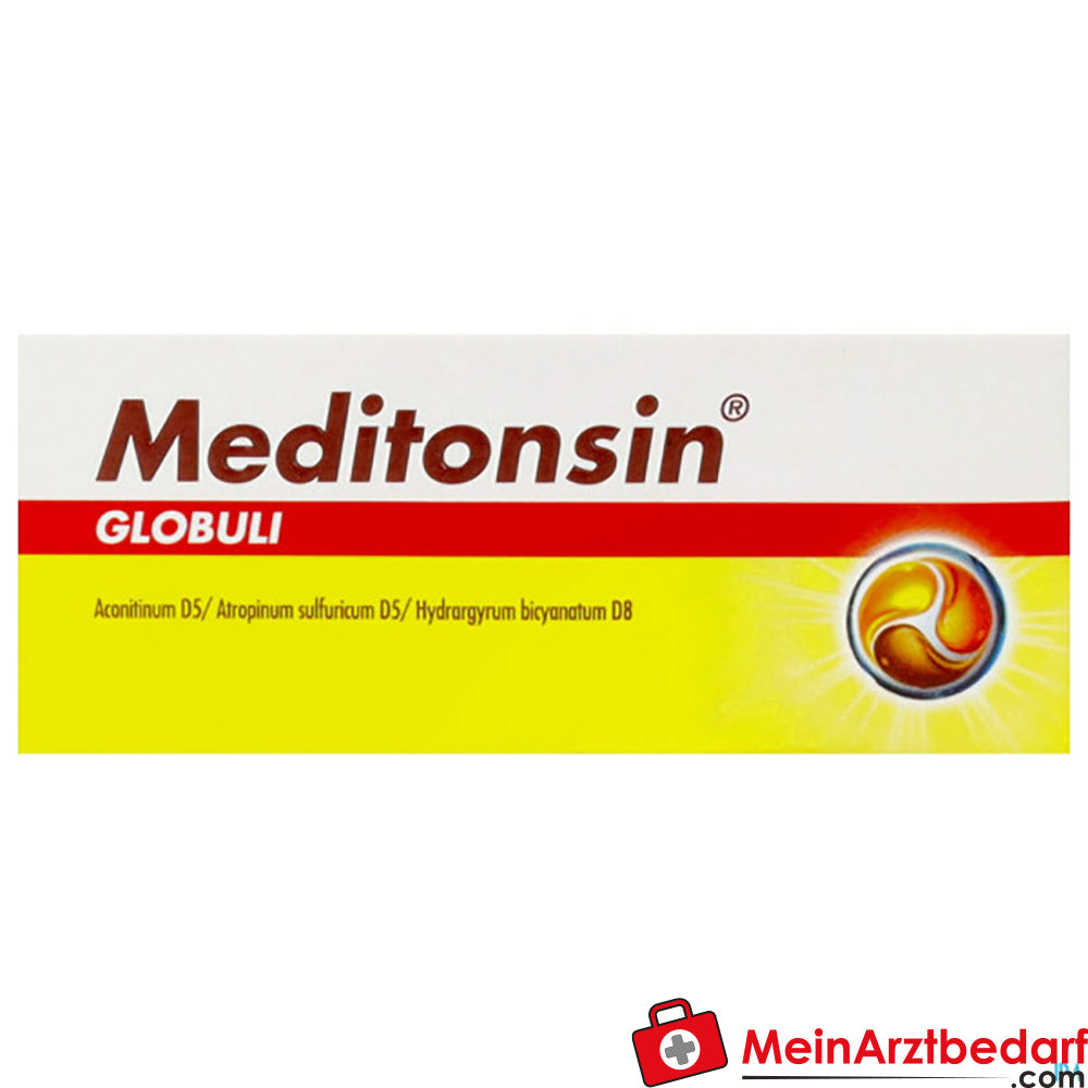 Meditonsin Globuli 8 g Médicament homéopathique en cas de rhume