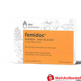 femidoc tabletki powlekane na pęcherz i nerki 40 sztuk, lek ziołowy z liściem mącznicy lekarskiej, liściem brzozy, zielem nawłoci