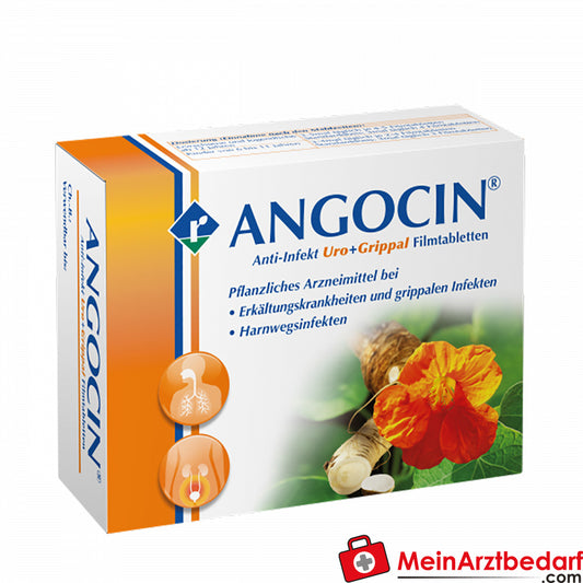 Angocin Anti-Infekt Filmomhulde Tabletten 100 St. kruiden bij verkoudheid &amp; urineweginfecties