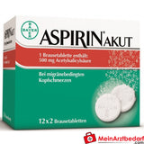 Aspirin Acute tabletki musujące 2x500 mg 1000 mg pojedyncza dawka na migrenę 20 szt.
