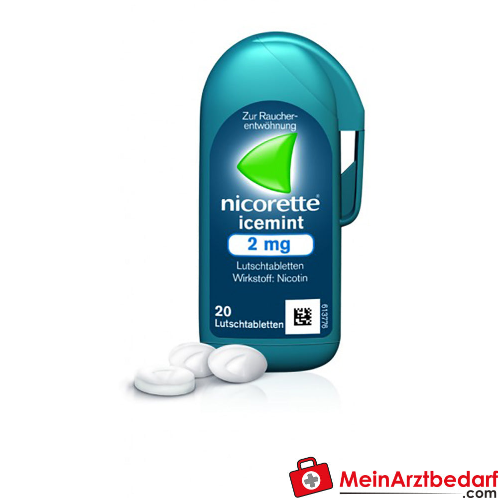 Nicorette pastillas 2 mg Freshmint 80 unid. Dejar de fumar