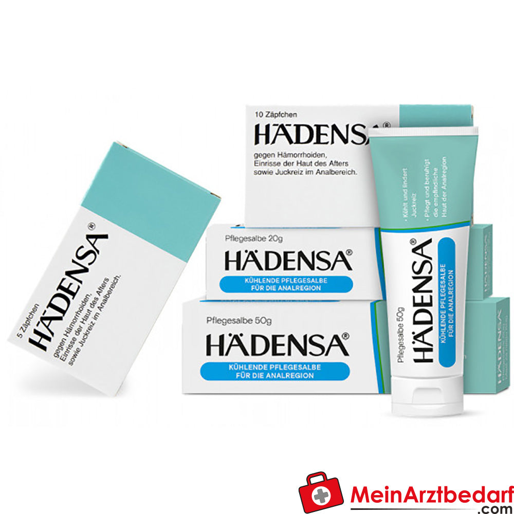 Merz Hädensa Pflegesalbe 50 g kühlend mit Menthol & D-Panthenol, lindert Juckreiz.