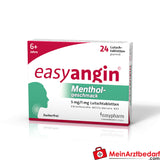 easypharm Lutschtabletten Menthol 36 St Lidocain 1 mg/Chlorhexidin 5 mg gegen Rachenentzündung
