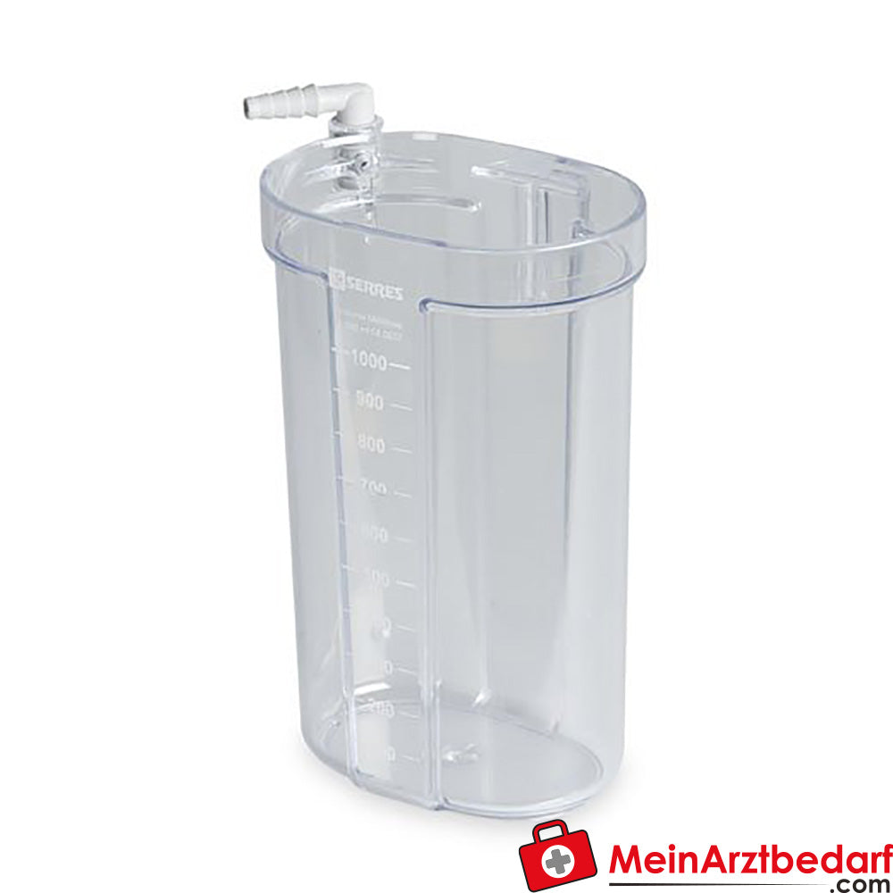 Weinmann Sekretbehälter SERRES® 1000 ml für ACCUVAC Rescue und Basic.
