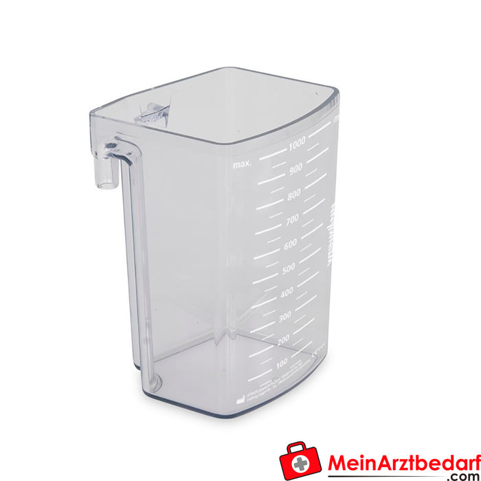 Recipiente para secreciones reutilizable Weinmann de 1000 ml para ACCUVAC Pro y Lite