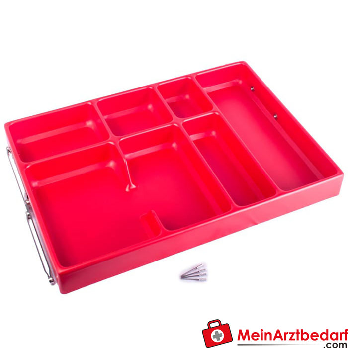 Weinmann Insert de valise rabattable avec tringle télescopique, fixation incluse, plastique pour ULMER KOFFER circuit