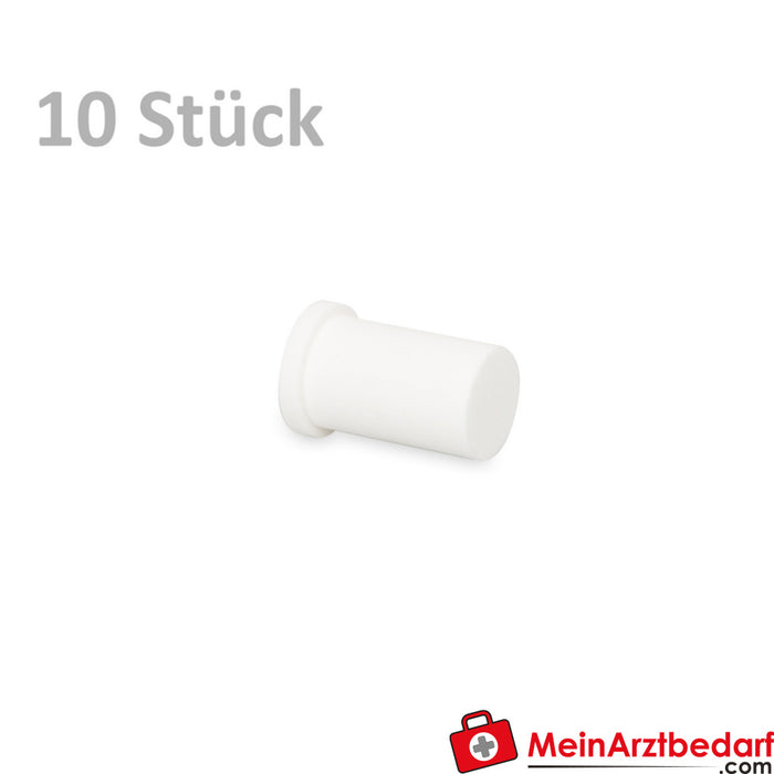 Weinmann disposable bacteria filter for reusable secretion canisters ACCUVAC Pro and Lite | Pack á 10 pcs.