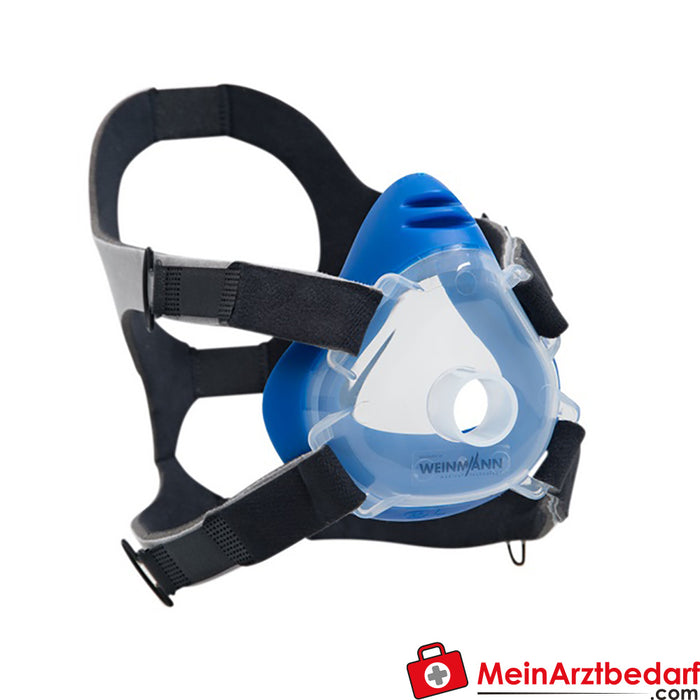 Weinmann Premium CPAP / NIV Mask incl. copricapo | Taglia: L / Adulto grande