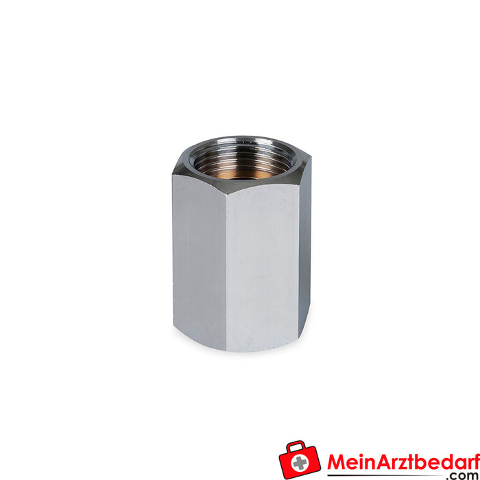 Weinmann Adaptateur avec filetage femelle G3/4" sur G5/8" 60° Bullnose avec filetage femelle