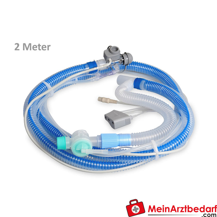 Weinmann ventilation hose MEDUMAT Transport red. Dead space volume & CO2, flow sensor