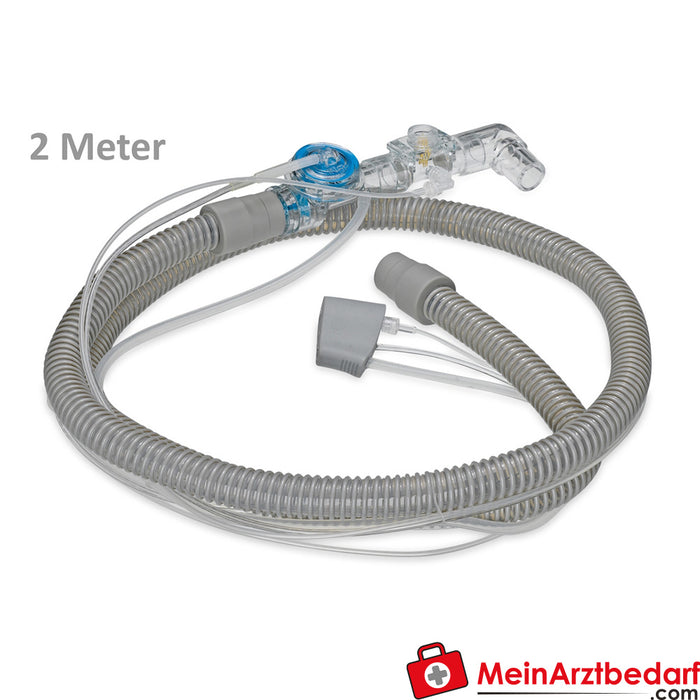 Weinmann MEDUMAT Circuito respiratório de transporte sem CO2 e BiCheck reutilizável