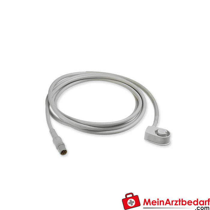 Cable de conexión Weinmann para sensor de caudal BiCheck para MEDUMAT Transport