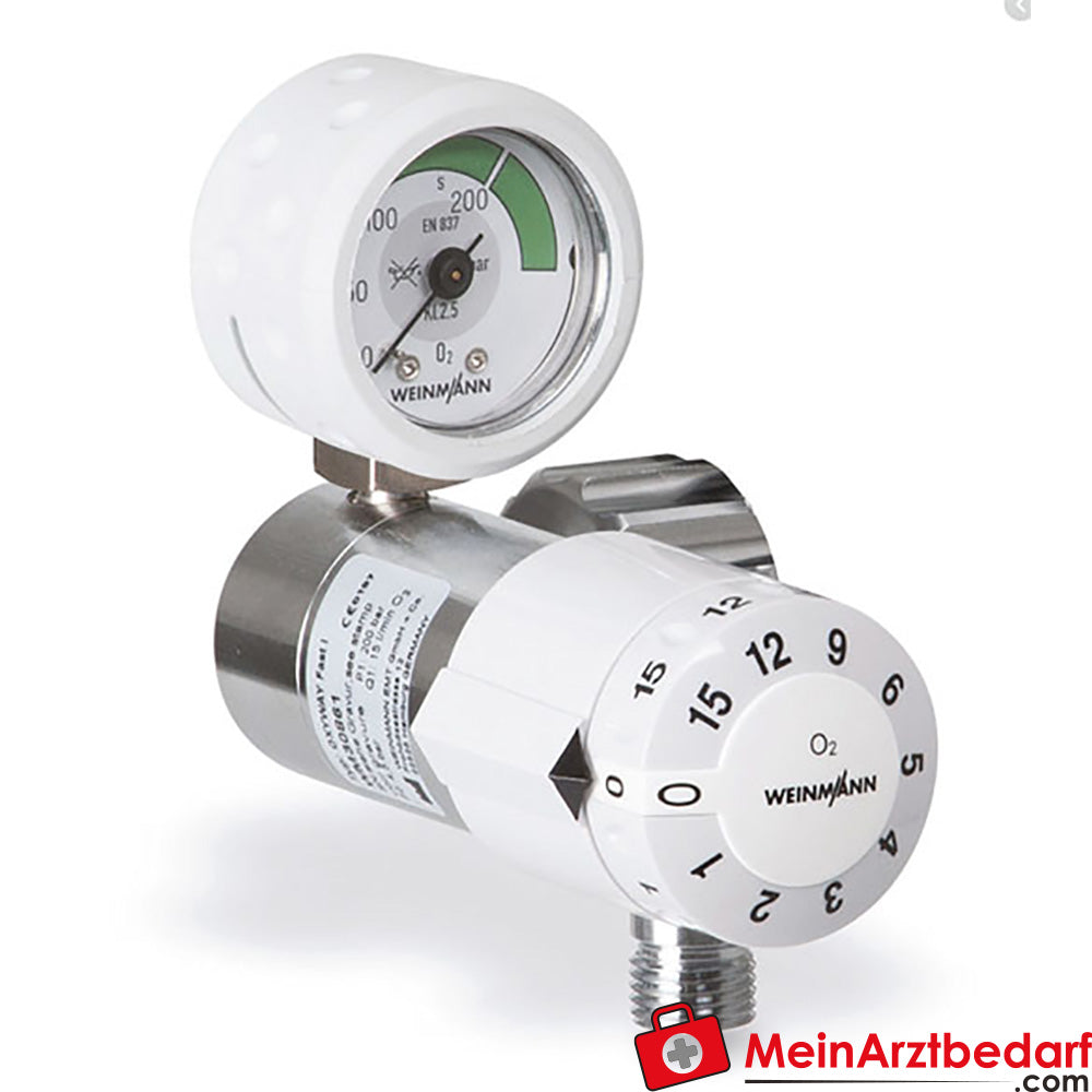 Weinmann Druckminderer OXYWAY Fast I Stufen 1-2-3-4-5-6-9-12-15 l/min.