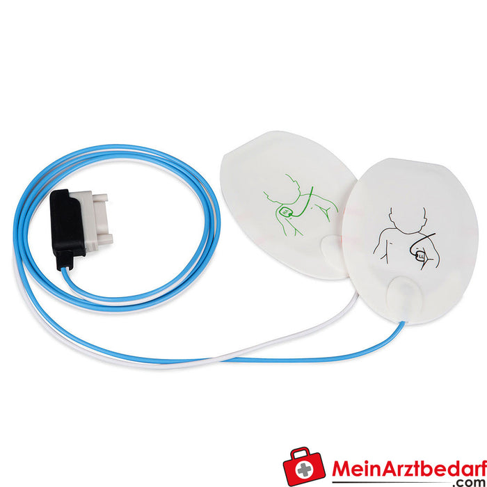 MEDUCORE Standard² için Weinmann pediyatrik defibrilasyon elektrotları
