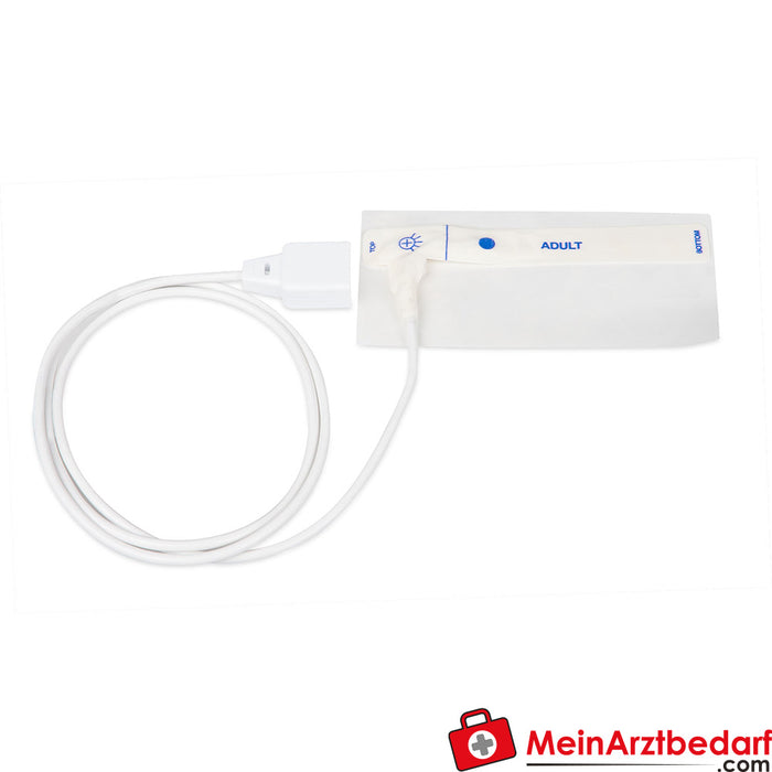 Sensore per pulsossimetria Weinmann, per adulti, monouso, per MEDUCORE Standard² - Set da 24