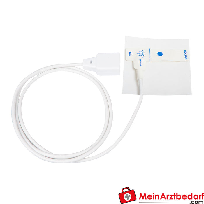 Weinmann Sensor de oximetria de pulso, bebés, descartável, para MEDUCORE Standard²
 Conjunto de 24