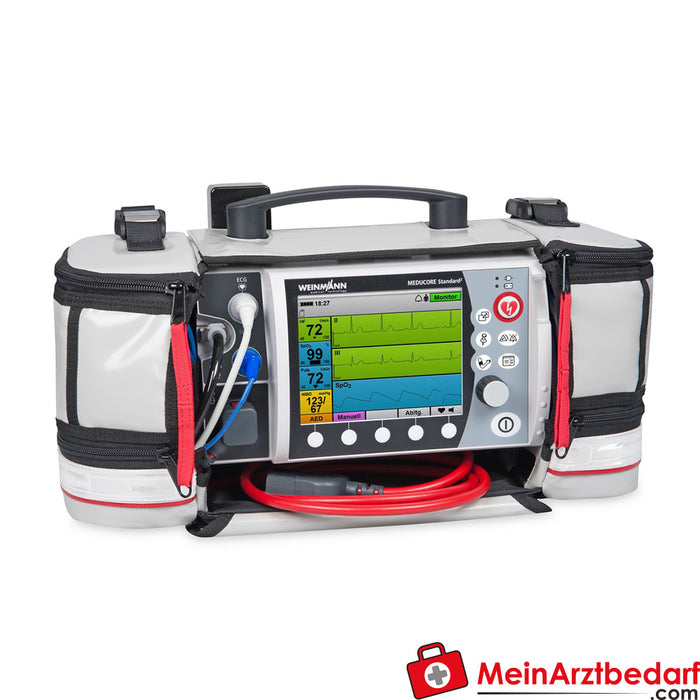 Weinmann defibrillator MEDUCORE Standard² op LIFE-BASE 1 NG XS