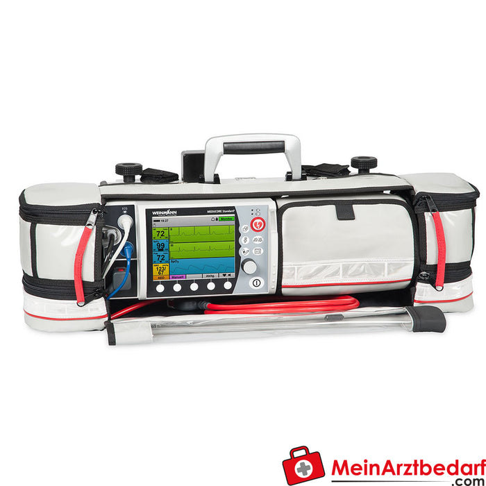 Weinmann defibrillator MEDUCORE Standard² on LIFE-BASE 1 NG XL